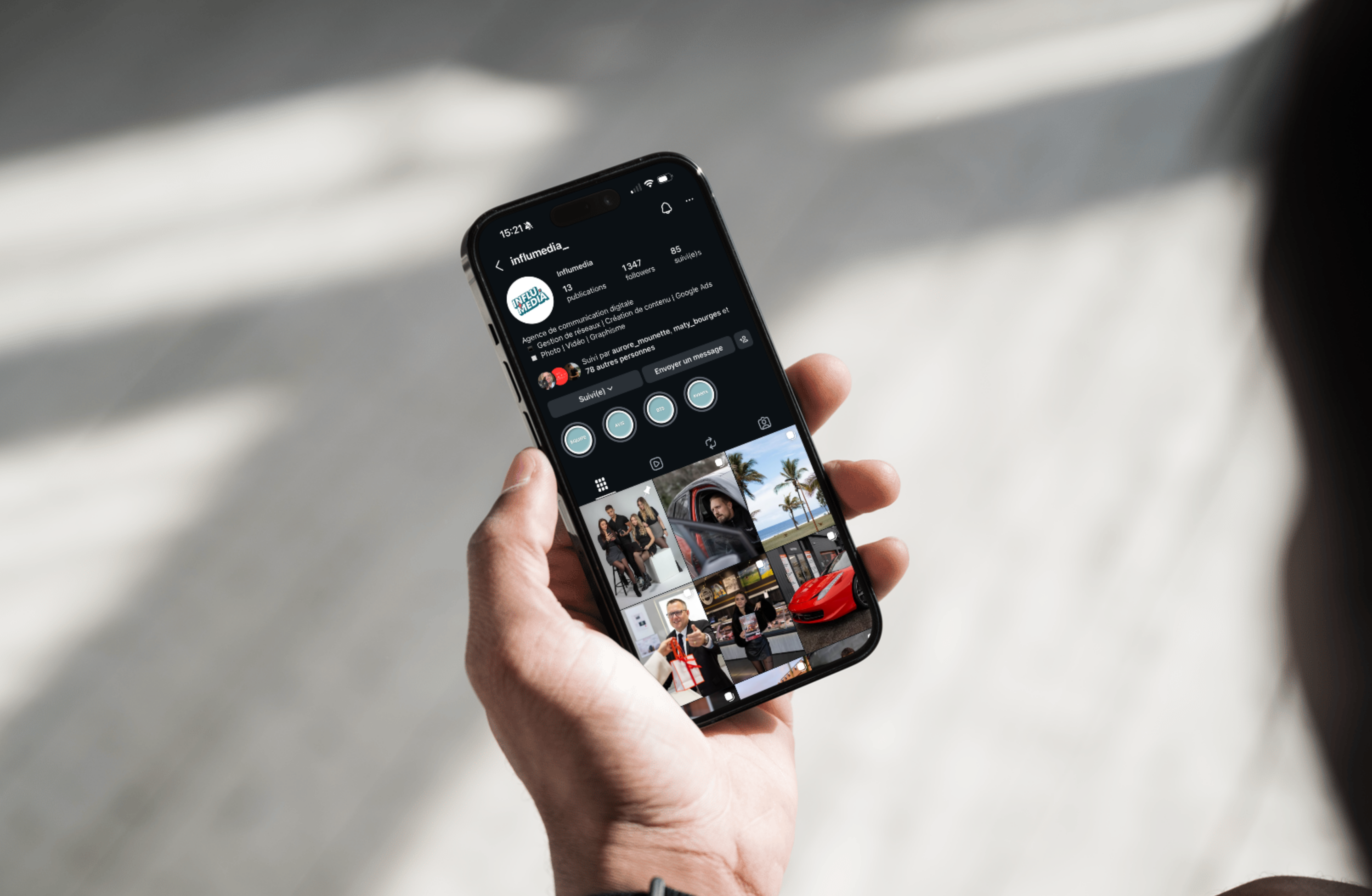 Gestion réseaux sociaux
